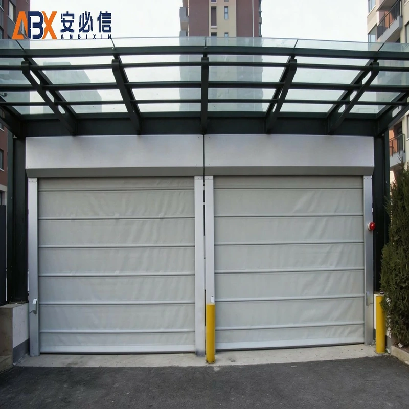 鹤岗市软帘快速门